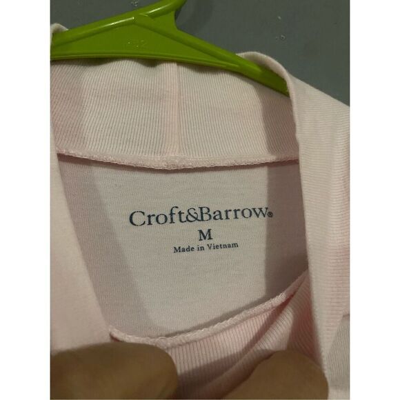 Croft & Barrow Light Pink Turtleneck Top Size Medium - Picture 4 of 6